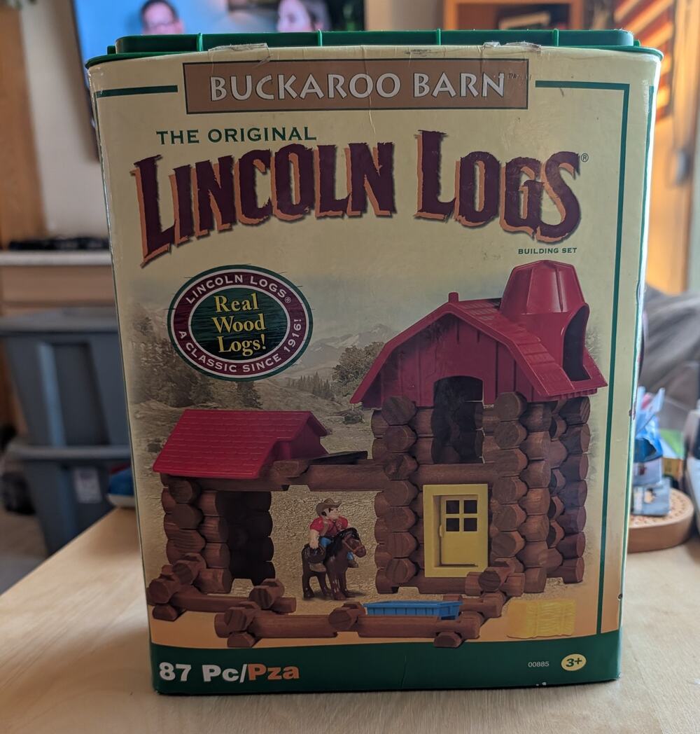 🧨Lincoln Logs Buckaroo Barn